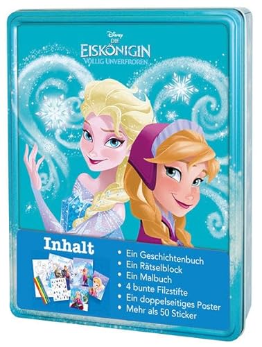 Parragon 9781470000000 - Disney Frozen Die Eiskönigin Spaß-Box Anna und ELSA, Schreibwaren von Disney