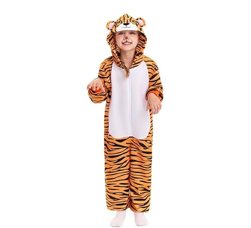 Partilandia | Bengaltiger Tigerkostüm für Kinder (Größe 5-6 Jahre) von Partilandia