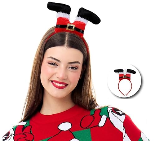 Partilandia Haarreif mit Beinen, Weihnachtsmann mit Gürtel Partilandia Haarreif mit Beinen, Weihnachtsmann mit Gürtel von Partilandia