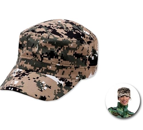 Partilandia Militärmütze, Camouflage, braun, für Erwachsene (Einheitsgröße) von Partilandia