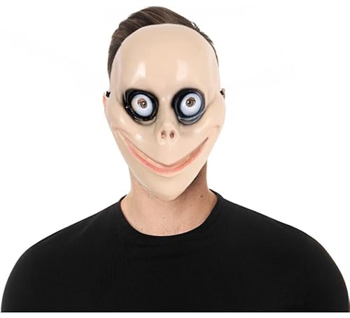 Partilandia Momo-Maske aus Kunststoff für Erwachsene Partilandia Momo-Maske aus Kunststoff für Erwachsene von Partilandia