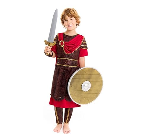 Partilandia Römischer Centurion Kostüm für Kinder (Größe 7-9 Jahre) von Partilandia