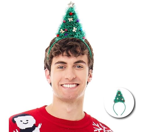 Partilandia Weihnachtsbaum-Haarreif mit Tüll Partilandia Weihnachtsbaum-Haarreif mit Tüll von Partilandia