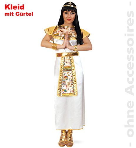 Party-Chic 13242 Damen Kostüm Cleopatra-Kleid mit Gürtel-Gr. 38 von Party-Chic