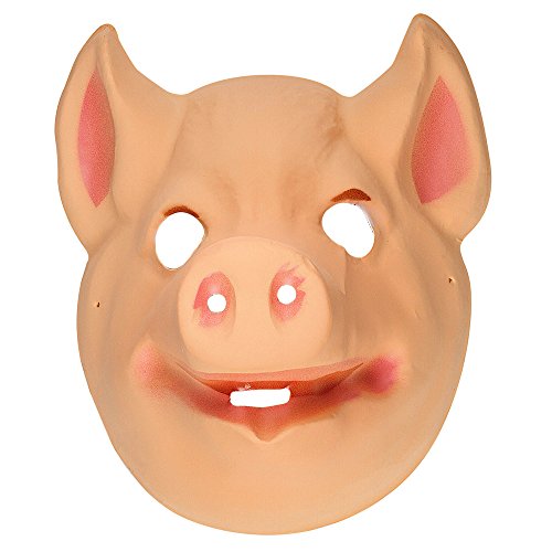 PARTY DISCOUNT Maske Schwein aus Plastik von PARTY DISCOUNT