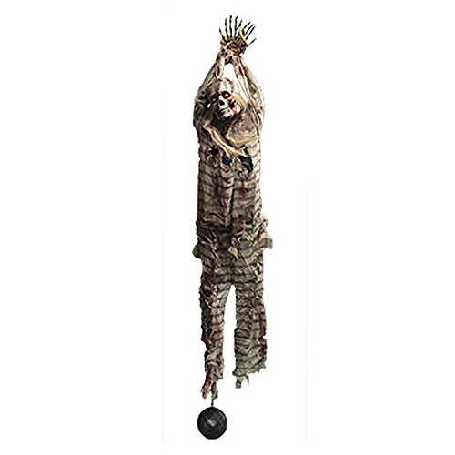 Party Discount NEU Deko-Figur Sträflings-Skelett, 210cm, von Party Discount