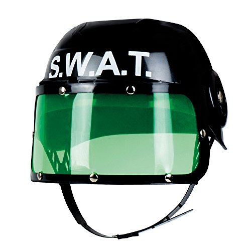 Party Discount NEU Helm S.W.A.T. für Kinder, schwarz von Party Discount