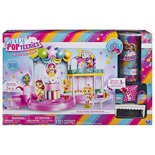 Party PopTeenies Poptastic Party Spielset - Konfettikanone - Sammelpüppchen - Party feiern von Party Popteenies