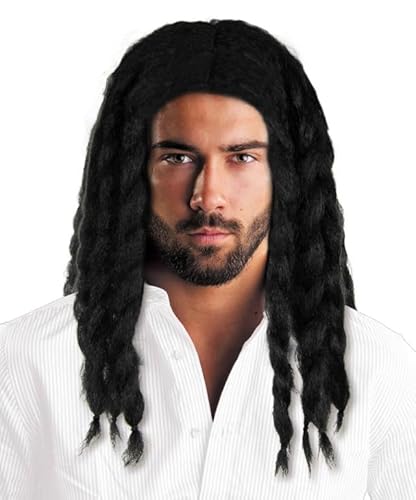 Party Pro 862112, Perücke Dreadlocks, Schwarz von Party Pro