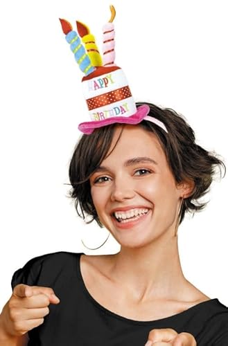 Party Pro 8651114, Serre-tête chapeau Happy Birthday von Party Pro