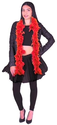 Party Pro 8651904, Boa en Plumes 1m80, Rouge von Party Pro