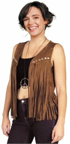 Party Pro 865316, Veste Hippie Femme Adulte L von Party Pro