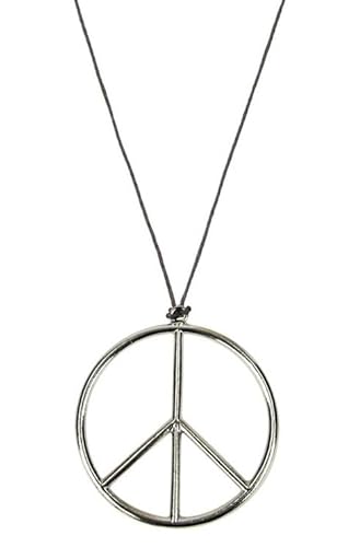 Party Pro 865361, Collier pendentif Hippie Argent von Party Pro