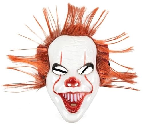 Party Pro 91210, Clown-Maske mit Haaren von Party Pro