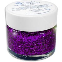 Glitzergel lila für glitzernde Haare & Haut, 15ml, leicht anwendbar von Party Xplosion