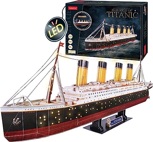3D Puzzle Kinder - Titanic Modell | 3D Puzzle Erwachsene | Titanic Spielzeug | Geschenk Für Kinder Ab 8 Jahre | 266 Stücke | DIY 3D Puzzle Kinder - Titanic Modell | 3D Puzzle Erwachsene | Titanic Spielzeug | Geschenk Für Kinder Ab 8 Jahre | 266 Stücke | DIY von Party town