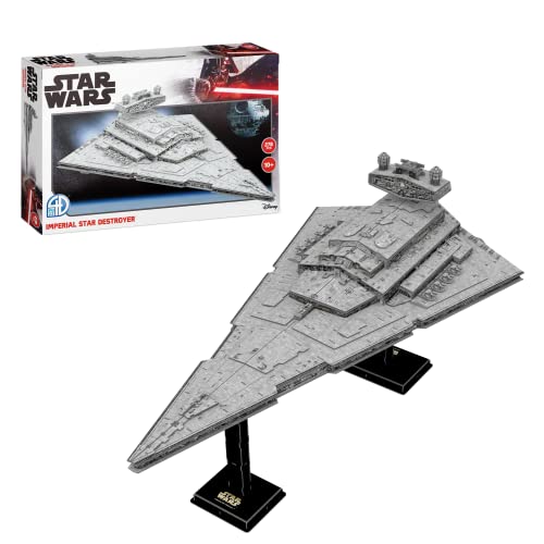 Party town Erwachsene Baumodelle - Imperial Zerstörer XL | Star Wars Modellbausatz 76,5 cm | Figuren Schiffe Star Wars | Modelle zum Reiten | 278 Teile | +10 Stunden von Party town