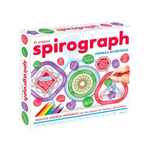 Party town Spirograph lustige Formen | Filzstifte für Kinder | Zeichenset | Bastelset für Mädchen von 8 Jahren | Basteln für Kinder | Kinder von 8 Jahren Party town Spirograph lustige Formen | Filzstifte für Kinder | Zeichenset | Bastelset für Mädchen von 8 Jahren | Basteln für Kinder | Kinder von 8 Jahren von Party town