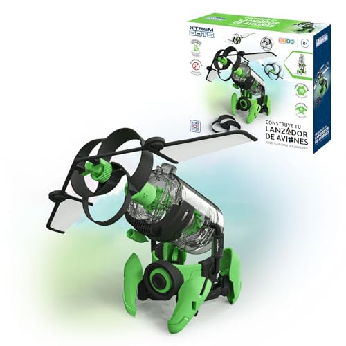 Party town Xtrem Bots – BAU deinen Flugzeug Lancierer | STEM Bausatz für Kinder ab 8 Jahren | Geschenk Junge 8 Jahre | Spielzeug Flugzeug ohne Batterien – Kreatives Experimentierkästen Party town Xtrem Bots – BAU deinen Flugzeug Lancierer | STEM Bausatz für Kinder ab 8 Jahren | Geschenk Junge 8 Jahre | Spielzeug Flugzeug ohne Batterien – Kreatives Experimentierkästen von Party town