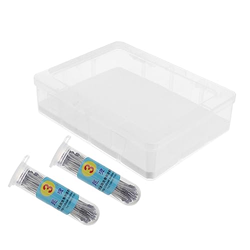 PartyKindom 1 Set-box Kristallprobenkasten Käfig Bug-capture-tool Pflanzenexemplar Miniatur-blockhütte -anzeige Pinning-kit Ausstellungskoffer Vitrine Transparent Plastik von PartyKindom