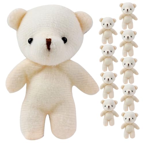 PartyKindom 10 Stück Teiliges Mini Bär Stofftier Weicher Anhänger für DIY Schlüsselanhänger Rucksackdekoration und Langlebig mit Stabilem Baumwollkern Detailreich Gefertigt PartyKindom 10 Stück Teiliges Mini Bär Stofftier Weicher Anhänger für DIY Schlüsselanhänger Rucksackdekoration und Langlebig mit Stabilem Baumwollkern Detailreich Gefertigt von PartyKindom