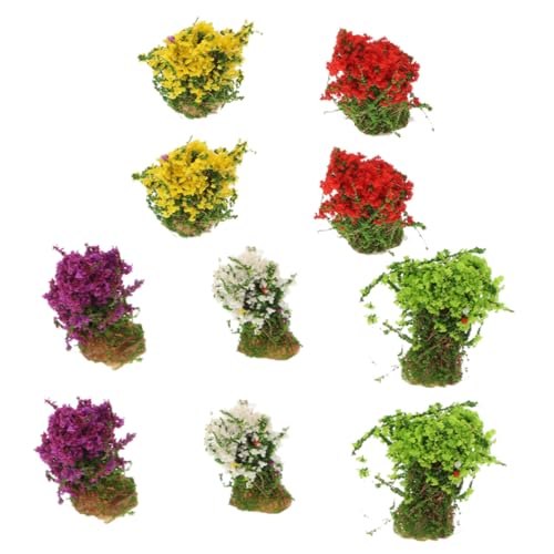 PartyKindom 10 Stück Teiliges Resin Static Flower Tufts Miniatur Grasbüschel für Modellbau Sandtisch Modelleisenbahn und Tabletop Spiele Langlebig Farblich Vielfältig DIY PartyKindom 10 Stück Teiliges Resin Static Flower Tufts Miniatur Grasbüschel für Modellbau Sandtisch Modelleisenbahn und Tabletop Spiele Langlebig Farblich Vielfältig DIY von PartyKindom