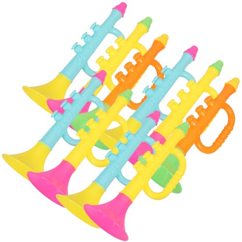 PartyKindom 10 Stück Teiliges Simulierte Trompeten Buntes Blasinstrument Lernspielzeug Ab Jahren Lustige Party Krachmacher für Geburtstags Weihnachtsfeiern Zufällige Farbe Zufällige Farbe PartyKindom 10 Stück Teiliges Simulierte Trompeten Buntes Blasinstrument Lernspielzeug Ab Jahren Lustige Party Krachmacher für Geburtstags Weihnachtsfeiern Zufällige Farbe Zufällige Farbe von PartyKindom