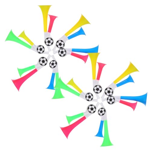 PartyKindom 10 Stück Teiliges Stadionhorn aus Lautes Fanfaren tröte Cheerleading Zubehör für Fußballfans Festival und Sportveranstaltungen Langlebiges Kunststoffmaterial Zufällige Farben und PartyKindom 10 Stück Teiliges Stadionhorn aus Lautes Fanfaren tröte Cheerleading Zubehör für Fußballfans Festival und Sportveranstaltungen Langlebiges Kunststoffmaterial Zufällige Farben und von PartyKindom