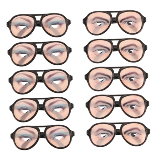 PartyKindom 10 Stücke Lustige Brille LED Trick Party Kostüm Prop Augen Klasse Brillen Booth Neuheit Halloween Streich Brille Abs PartyKindom 10 Stücke Lustige Brille LED Trick Party Kostüm Prop Augen Klasse Brillen Booth Neuheit Halloween Streich Brille Abs von PartyKindom