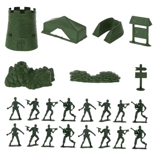 PartyKindom 100 Stück Teiliges Militärische Soldatenfiguren aus Kunststoff Grün für Strategische Militärspiele Fördert Konzentration und Selbstvertrauen Detailreiche Miniaturen PartyKindom 100 Stück Teiliges Militärische Soldatenfiguren aus Kunststoff Grün für Strategische Militärspiele Fördert Konzentration und Selbstvertrauen Detailreiche Miniaturen von PartyKindom