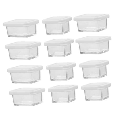 PartyKindom 12 Sätze Teiliges Miniatur Lebensmittel Aufbewahrungsbox Transparent Kunststoff Organizer mit Mini Schaufel für Puppenhaus Küche Platzsparend Vielseitig für Kreatives Rollenspiel PartyKindom 12 Sätze Teiliges Miniatur Lebensmittel Aufbewahrungsbox Transparent Kunststoff Organizer mit Mini Schaufel für Puppenhaus Küche Platzsparend Vielseitig für Kreatives Rollenspiel von PartyKindom