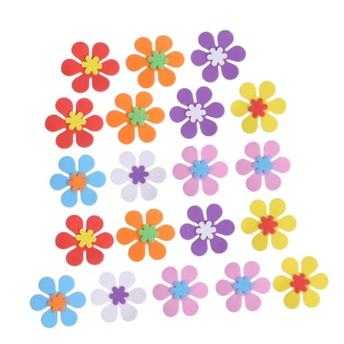 PartyKindom 160 Stück Teiliges Eva Schaumstoff Blumenaufkleber Selbstklebend Bunte Blumenformen für Kinderzimmer Wanddekoration Geeignet für Glatte Oberflächen Wie Wände Türen Zufällige Farbe PartyKindom 160 Stück Teiliges Eva Schaumstoff Blumenaufkleber Selbstklebend Bunte Blumenformen für Kinderzimmer Wanddekoration Geeignet für Glatte Oberflächen Wie Wände Türen Zufällige Farbe von PartyKindom