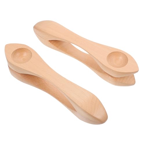 PartyKindom 2 STÜCK Holz Musikinstrument Teiliges Musikalische Löffel Leichtes Schlaginstrument Für Kindergarten Aufführung Pädagogisches Für Kleinkinder PartyKindom 2 STÜCK Holz Musikinstrument Teiliges Musikalische Löffel Leichtes Schlaginstrument Für Kindergarten Aufführung Pädagogisches Für Kleinkinder von PartyKindom