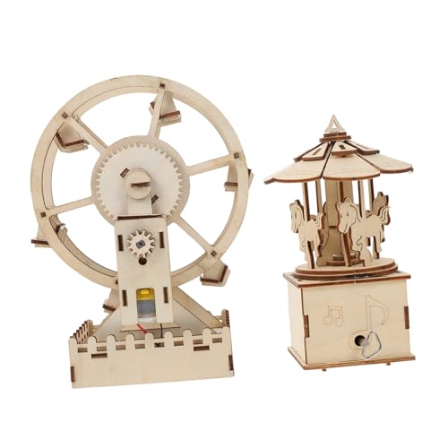 PartyKindom 2 Sätze Holzmechanik Puzzle für Lernspielzeug für Geistige Entwicklung DIY Bausatz Pädagogisches Jigsaw Fördert Kognitive Fähigkeiten Stilvolle Dekoration Altersgerecht PartyKindom 2 Sätze Holzmechanik Puzzle für Lernspielzeug für Geistige Entwicklung DIY Bausatz Pädagogisches Jigsaw Fördert Kognitive Fähigkeiten Stilvolle Dekoration Altersgerecht von PartyKindom