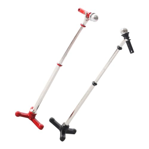 PartyKindom 2 Sätze Puppenhaus Mikrofon Modell Dekoratives Mikrofon Zubehör Robustes Mini für Puppenzimmer Deko und Fotorequisiten PartyKindom 2 Sätze Puppenhaus Mikrofon Modell Dekoratives Mikrofon Zubehör Robustes Mini für Puppenzimmer Deko und Fotorequisiten von PartyKindom