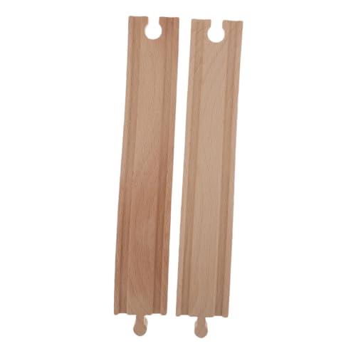 PartyKindom 2 Stück Holzeisenbahn Bogen schienen DIY Holzschienen Zubehör für Kindgerechtes Bauen von Kreativität und Feinmotorik PartyKindom 2 Stück Holzeisenbahn Bogen schienen DIY Holzschienen Zubehör für Kindgerechtes Bauen von Kreativität und Feinmotorik von PartyKindom