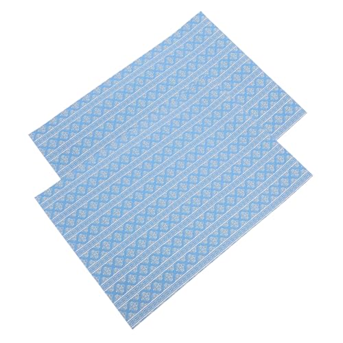 PartyKindom 2 Stück Mini Puppenhaus Tapetenaufkleber Teilig Selbstklebend Miniatur Wanddekoration mit Realistischem Muster für Wohnzimmer und Schlafzimmer Einfache Anbringung Langlebig und PartyKindom 2 Stück Mini Puppenhaus Tapetenaufkleber Teilig Selbstklebend Miniatur Wanddekoration mit Realistischem Muster für Wohnzimmer und Schlafzimmer Einfache Anbringung Langlebig und von PartyKindom