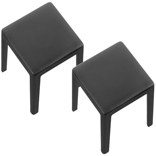 PartyKindom 2 Stück Miniatur Hocker aus Kunststoff Realistische Puppenhaus Möbel für Wohnzimmer und Schlafzimmer Dekorativer Mini Sitzhocker für Leicht und Handlich Detailgetreue Miniatur PartyKindom 2 Stück Miniatur Hocker aus Kunststoff Realistische Puppenhaus Möbel für Wohnzimmer und Schlafzimmer Dekorativer Mini Sitzhocker für Leicht und Handlich Detailgetreue Miniatur von PartyKindom