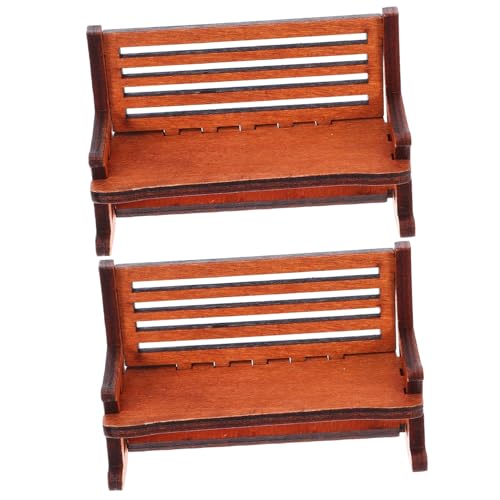 PartyKindom 2 Stück Miniatur Schaukelstuhl Vintage Holz Retro Stil Puppenhaus Möbel Dekoration Landidylle Design Charmante Details Geschenkidee für Sammler und Miniaturgärten PartyKindom 2 Stück Miniatur Schaukelstuhl Vintage Holz Retro Stil Puppenhaus Möbel Dekoration Landidylle Design Charmante Details Geschenkidee für Sammler und Miniaturgärten von PartyKindom