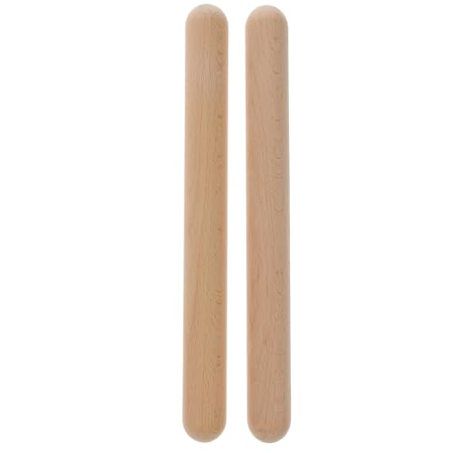 PartyKindom 2 Stück Musikalische Holzschlagstäbe für Robustes Langlebiges Percussion Instrument Einfacher Rhythmusunterricht Frühe Musikalische Bildung Geeignet für Vorschule und Kindergarten PartyKindom 2 Stück Musikalische Holzschlagstäbe für Robustes Langlebiges Percussion Instrument Einfacher Rhythmusunterricht Frühe Musikalische Bildung Geeignet für Vorschule und Kindergarten von PartyKindom