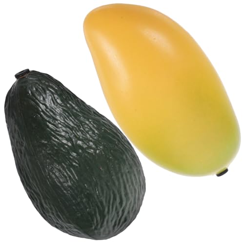 PartyKindom 2 Stück Orff Musikinstrument Obst Shaker Mango Avocado Sand Shaker für Musikunterricht Grundschule Kreative Rhythmusförderung PartyKindom 2 Stück Orff Musikinstrument Obst Shaker Mango Avocado Sand Shaker für Musikunterricht Grundschule Kreative Rhythmusförderung von PartyKindom