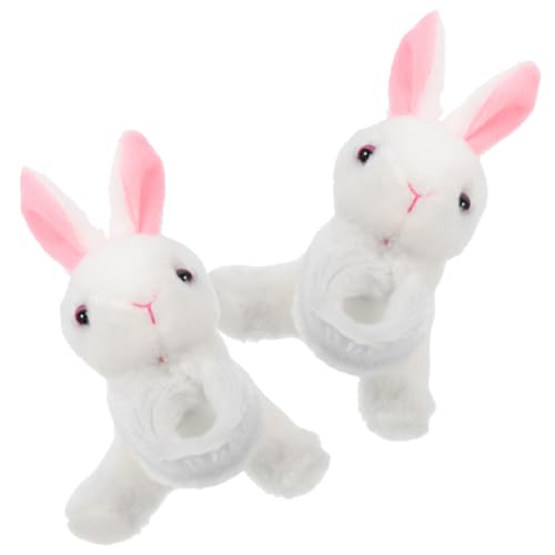 PartyKindom 2 Stück Plüsch Slap Armbänder Kuscheltier Hase Weiches Langlebiges Kinderparty Geburtstag Halloween Weihnachtsdeko PartyKindom 2 Stück Plüsch Slap Armbänder Kuscheltier Hase Weiches Langlebiges Kinderparty Geburtstag Halloween Weihnachtsdeko von PartyKindom