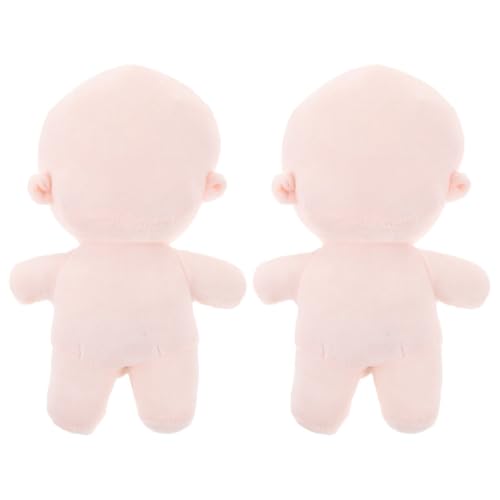 PartyKindom 2 Stück Plüschpuppe mit Skelett Weicher Blanker Körper für DIY Basteln Kuscheliges Stofftier Niedliche Unvollendete Puppen zum Anziehen und Gestalten Bastelzubehör PartyKindom 2 Stück Plüschpuppe mit Skelett Weicher Blanker Körper für DIY Basteln Kuscheliges Stofftier Niedliche Unvollendete Puppen zum Anziehen und Gestalten Bastelzubehör von PartyKindom