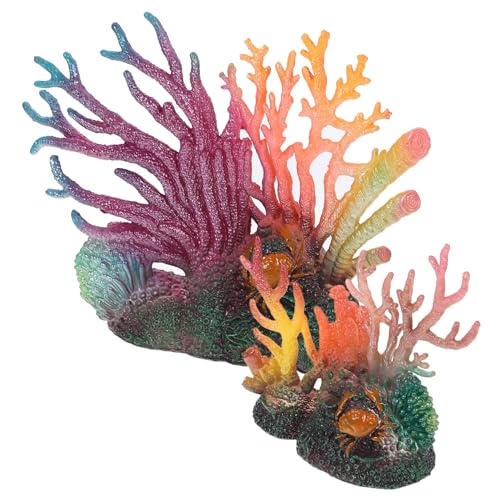 PartyKindom 2 Stück Teiliges Aquarium Korallen deko Realistisch Gefälschte Korallen Stabile Unterwasserpflanzen Farbecht Langlebig Natürliche Optik Fischbecken Dekoration Harmonische PartyKindom 2 Stück Teiliges Aquarium Korallen deko Realistisch Gefälschte Korallen Stabile Unterwasserpflanzen Farbecht Langlebig Natürliche Optik Fischbecken Dekoration Harmonische von PartyKindom