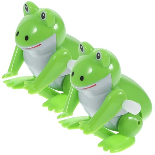 PartyKindom 2 Stück Teiliges Aufzieh Froschspielzeug aus Langlebigem Abs Farbenfrohes Design Sichere Glatte Kanten Witziges für Kreative und Spielerische PartyKindom 2 Stück Teiliges Aufzieh Froschspielzeug aus Langlebigem Abs Farbenfrohes Design Sichere Glatte Kanten Witziges für Kreative und Spielerische von PartyKindom
