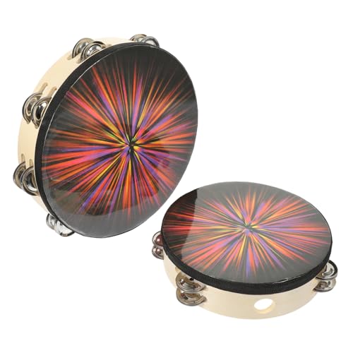 PartyKindom 2 Stück Teiliges Orff Percussion Handtrommel für Langlebiges Material Fördert Motorische und Kognitive Fähigkeiten als Frühes Lernspielzeug und Musikinstrument für Mädchen und PartyKindom 2 Stück Teiliges Orff Percussion Handtrommel für Langlebiges Material Fördert Motorische und Kognitive Fähigkeiten als Frühes Lernspielzeug und Musikinstrument für Mädchen und von PartyKindom