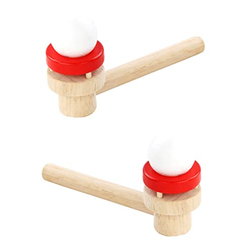 PartyKindom 2 Stück Teiliges Schwebendes Luftblas Holz Bunte Schwebende Bälle für Eltern Junge Mädchen Spiel Atemtraining Interaktives Partyspiel Drinnen und Draußen PartyKindom 2 Stück Teiliges Schwebendes Luftblas Holz Bunte Schwebende Bälle für Eltern Junge Mädchen Spiel Atemtraining Interaktives Partyspiel Drinnen und Draußen von PartyKindom