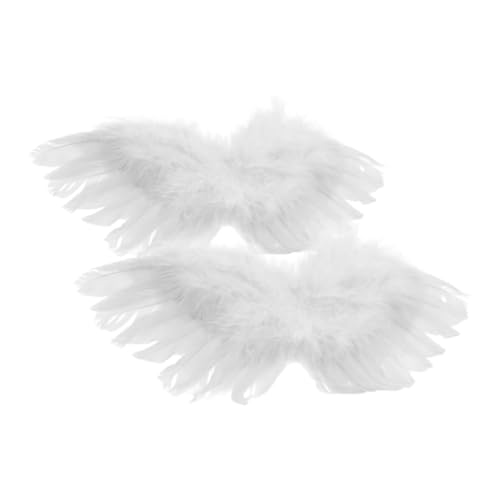 PartyKindom 2 Stück Weiße Engelsflügel für Puppen Dekorative Miniatur Flügel aus Weichem Langlebigem Material für Puppenkleidung Basteln Bezaubernde Accessoires für Sammler PartyKindom 2 Stück Weiße Engelsflügel für Puppen Dekorative Miniatur Flügel aus Weichem Langlebigem Material für Puppenkleidung Basteln Bezaubernde Accessoires für Sammler von PartyKindom