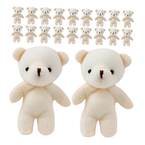 PartyKindom 24 Stück Teiliges Mini Bär Anhänger aus Plüsch Niedliche Schlüsselanhänger Deko für DIY Hochzeiten Geburtstagsfeiern und Festivals als oder Partyzubehör PartyKindom 24 Stück Teiliges Mini Bär Anhänger aus Plüsch Niedliche Schlüsselanhänger Deko für DIY Hochzeiten Geburtstagsfeiern und Festivals als oder Partyzubehör von PartyKindom