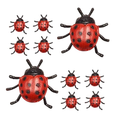 PartyKindom 24 Stück Teiliges PVC Marienkäfer Modellset Realistisch Aussehend Robuste Wiederverwendbare Mini Marienkäfer Deko für Geburtstag Halloween und Spaßpranks Authentische Insekten PartyKindom 24 Stück Teiliges PVC Marienkäfer Modellset Realistisch Aussehend Robuste Wiederverwendbare Mini Marienkäfer Deko für Geburtstag Halloween und Spaßpranks Authentische Insekten von PartyKindom
